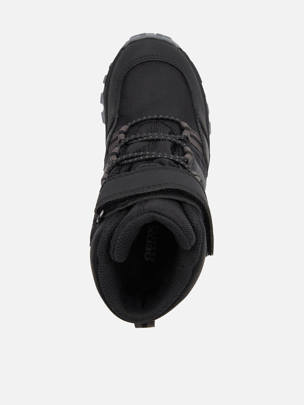 Geox Čierne detské členkové topánky Geox Himalaya B Abx