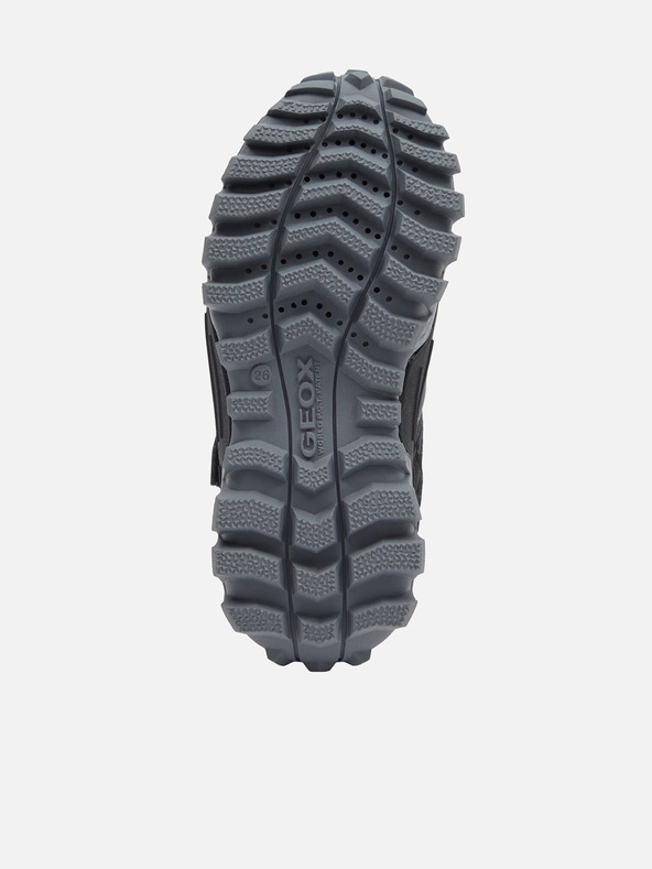 Geox Čierne detské členkové topánky Geox Himalaya B Abx