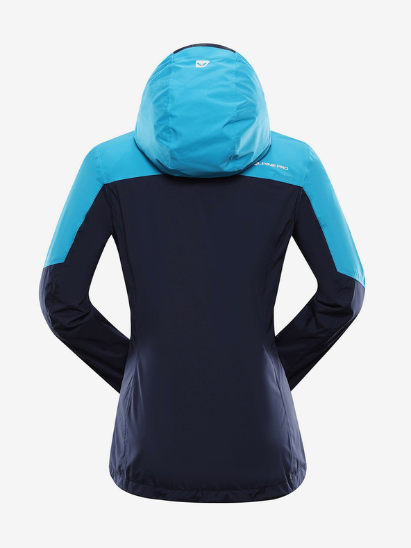 ALPINE PRO Ženska membranska jakna ptx ALPINE PRO IMPECA modra