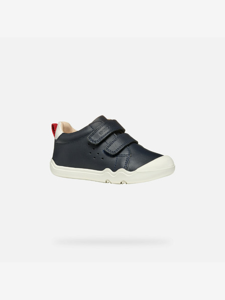 Geox Tmavo modré chlapčenské barefoot tenisky Geox Steppieup