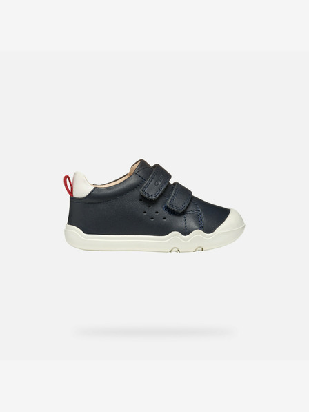 Geox Tmavo modré chlapčenské barefoot tenisky Geox Steppieup
