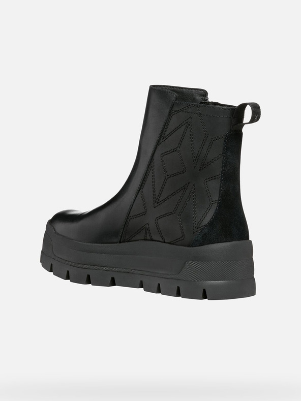 Geox Črni ženski gležnjarji Geox Spherica Ec7.1 Abx