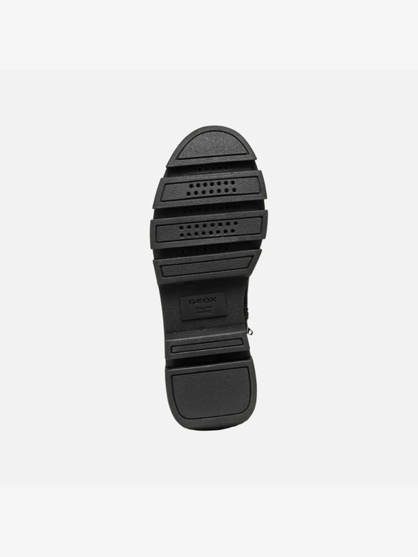 Geox Črni ženski gležnjarji Geox Vilde