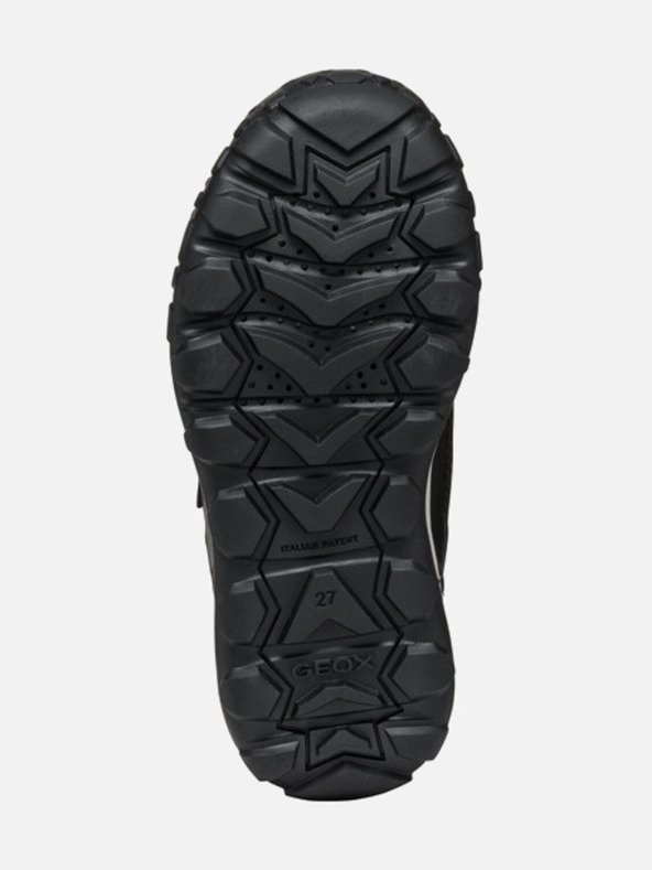 Geox Modri fantovski gležnjarji Geox Trekkyup Abx Junior