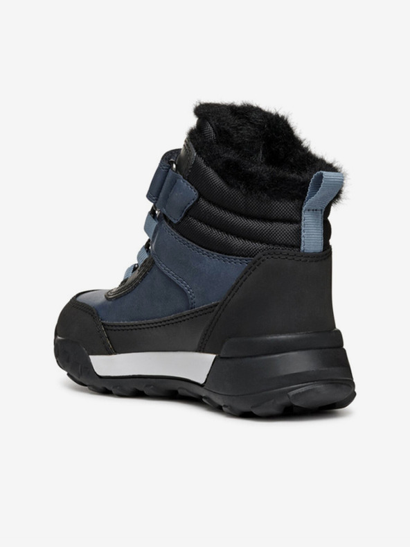 Geox Modri fantovski gležnjarji Geox Trekkyup Abx Junior