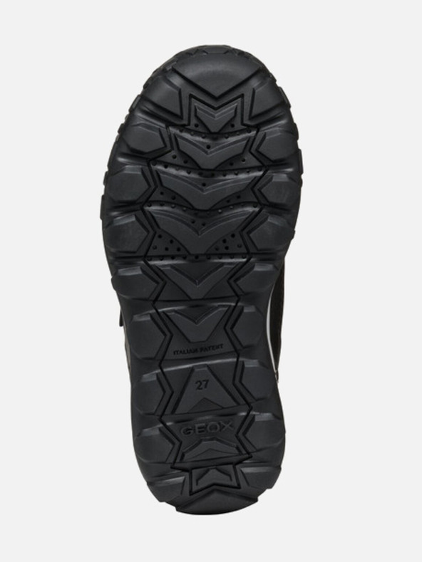 Geox Modri fantovski gležnjarji Geox Trekkyup Abx Junior