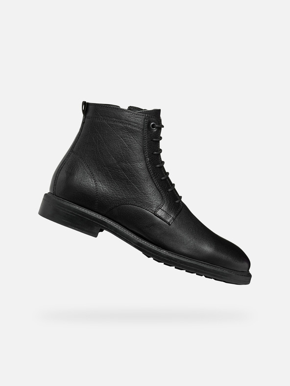 Geox Moški črni gležnjarji Geox Tiberio