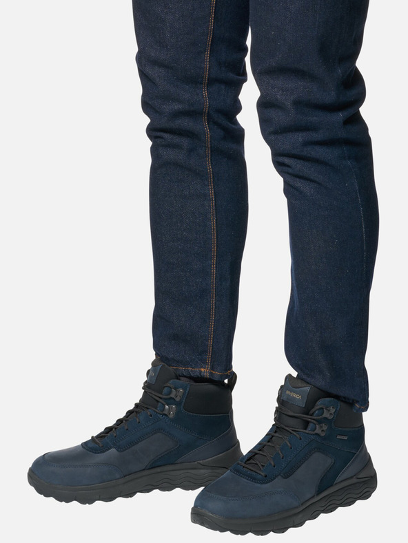 Geox Temno modra Moški gležnjarji Geox Spherica 4X4 ABX