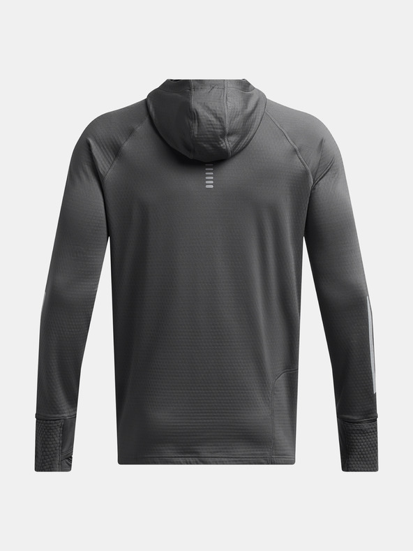 Under Armour Moški pulover  Under Armour UA LAUNCH ELITE CW HOODY-GRY