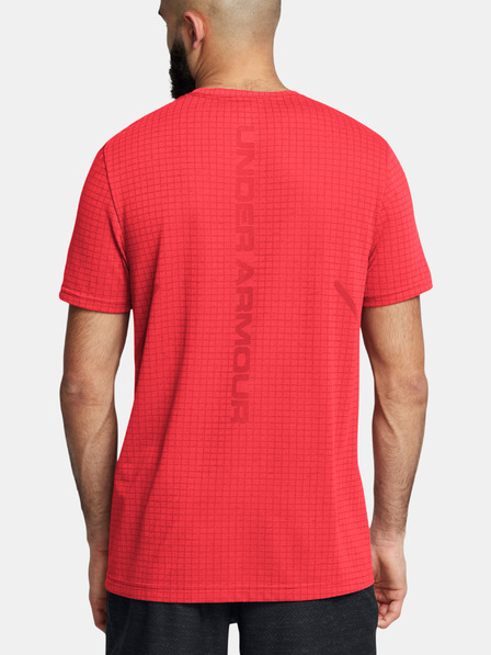 Under Armour Moška majica Under Armour Vanish Seamless Grid SS-RED