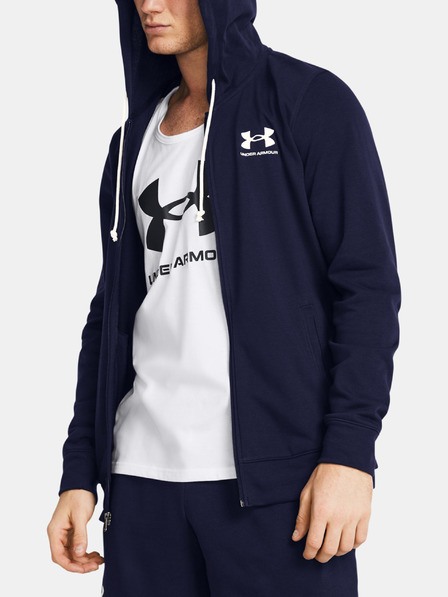 Under Armour Moški pulover Under Armour UA Rival Terry LC FZ