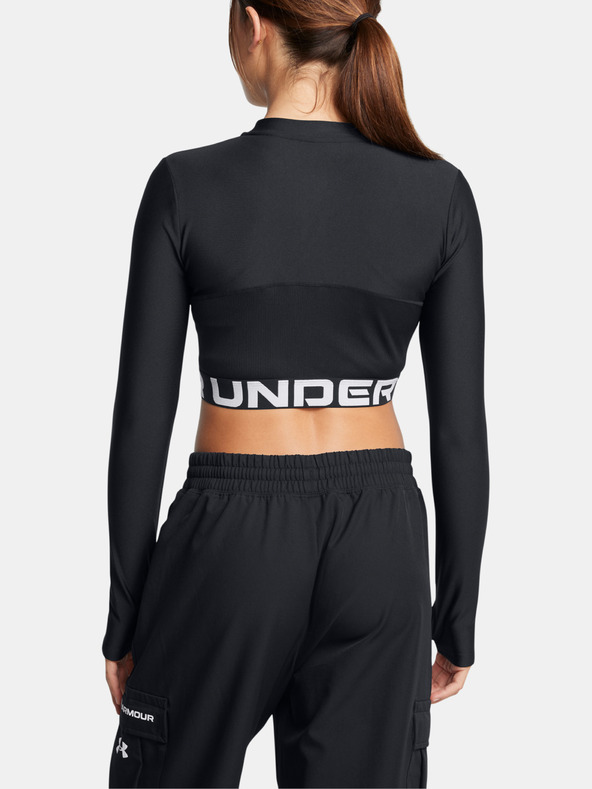 Under Armour Ženska majica Under Armour HeatGear Rib 1/4 Zip LS