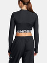 Under Armour Ženska majica Under Armour HeatGear Rib 1/4 Zip LS