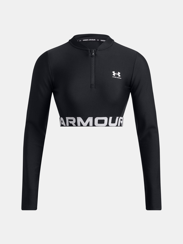 Under Armour Ženska majica Under Armour HeatGear Rib 1/4 Zip LS