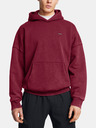 Under Armour Moški pulover  Under Armour UA Icon HWT Flc Wash OS Hood-RED