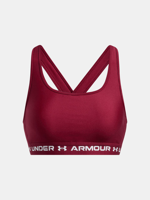Under Armour Ženski nedrček  Under Armour Crossback Mid Bra-RED