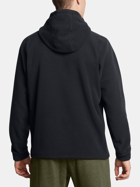 Under Armour Moški pulover  Under Armour UA Expanse Fleece Hoodie-BLK