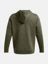 Under Armour Moški pulover  Under Armour UA Icon Fleece FZ Hood-GRN