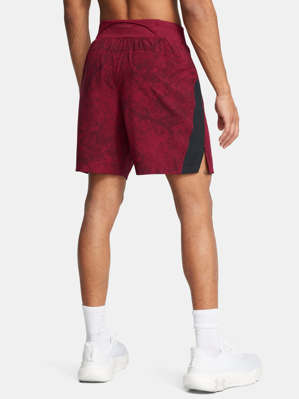 Under Armour Moške kratke hlače Under Armour UA LAUNCH PRO 7'' PRTD SHORT-RED