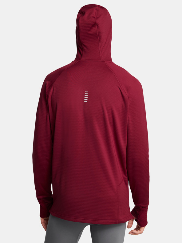 Under Armour Moški pulover  Under Armour UA LAUNCH ELITE CW HOODY-RED