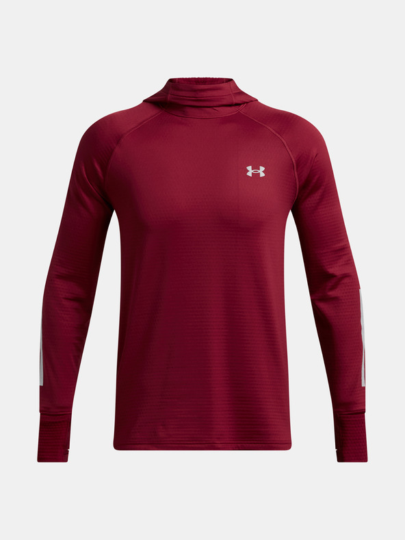 Under Armour Moški pulover  Under Armour UA LAUNCH ELITE CW HOODY-RED