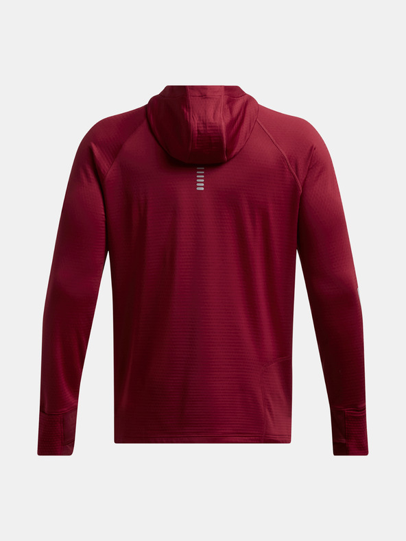Under Armour Moški pulover  Under Armour UA LAUNCH ELITE CW HOODY-RED