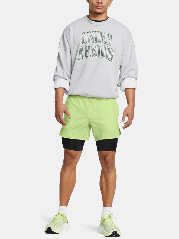 Under Armour Moški pulover  Under Armour UA Icon HWT Terry OS Crew-GRY