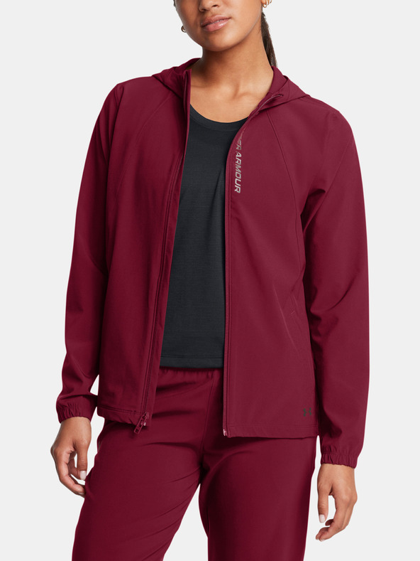 Under Armour Ženska jakna Under Armour UA OutRun the STORM Jacket-RED