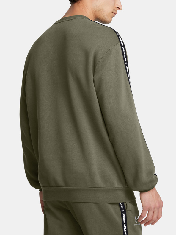 Under Armour Moški pulover Under Armour UA Icon Fleece Crew Taping