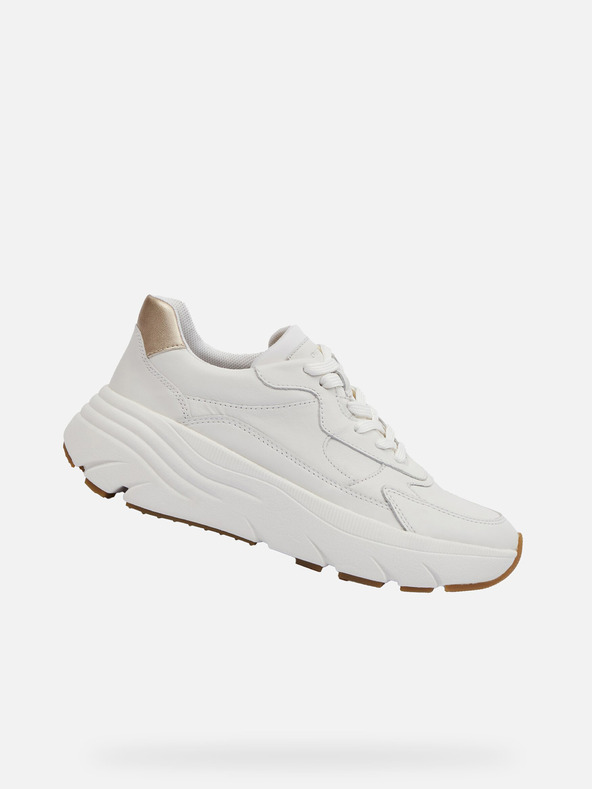 Geox Bele ženske superge Geox Diamanta