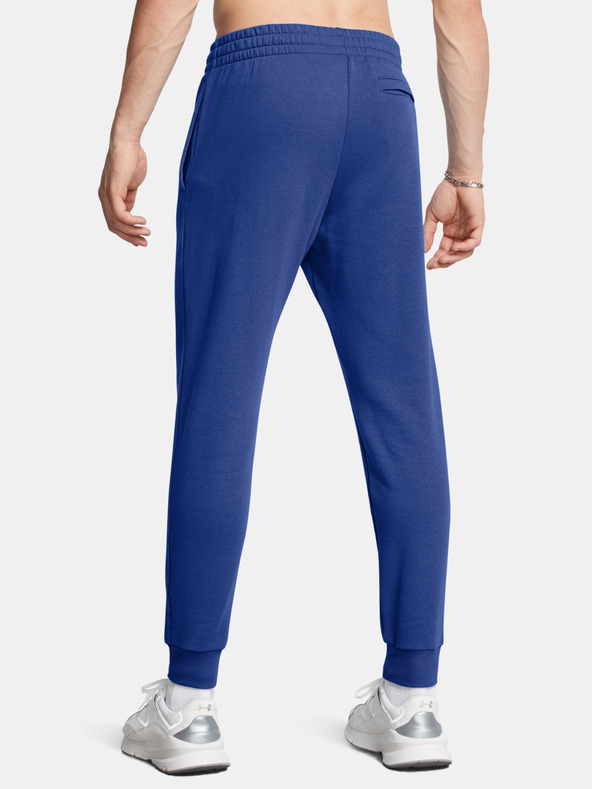 Under Armour Moške spodnji del trenirke Under Armour UA Rival Fleece Joggers-BLU