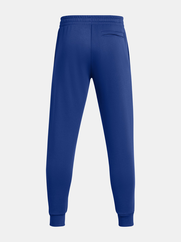 Under Armour Moške spodnji del trenirke Under Armour UA Rival Fleece Joggers-BLU