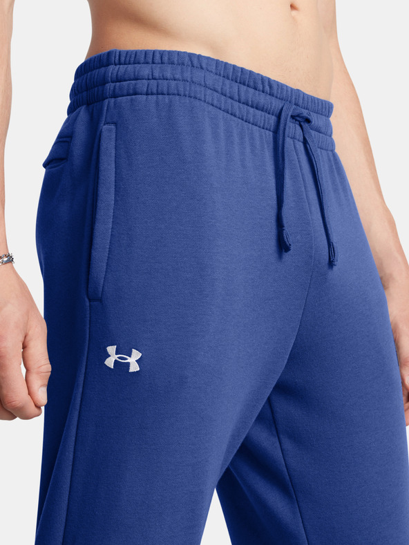 Under Armour Moške spodnji del trenirke Under Armour UA Rival Fleece Joggers-BLU