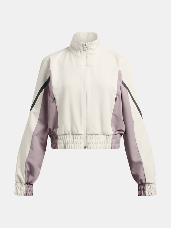 Under Armour Dekliška jakna  Under Armour Unstoppable Crop Jacket-WHT
