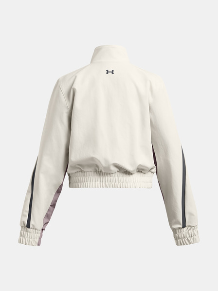 Under Armour Dekliška jakna  Under Armour Unstoppable Crop Jacket-WHT