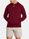 Under Armour Moški pulover  Under Armour UA Rival Fleece Hoodie-RED
