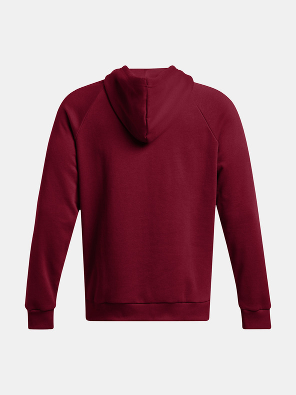 Under Armour Moški pulover  Under Armour UA Rival Fleece Hoodie-RED