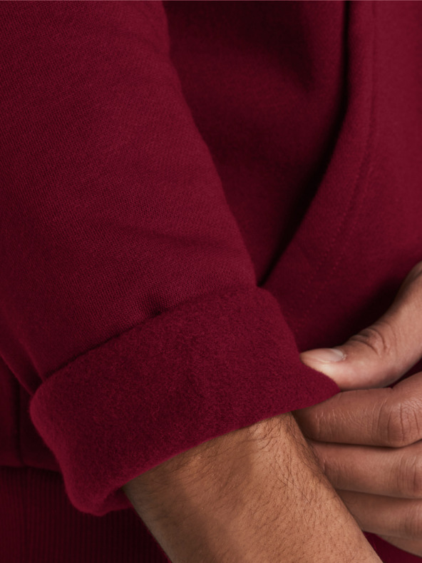 Under Armour Moški pulover  Under Armour UA Rival Fleece Hoodie-RED