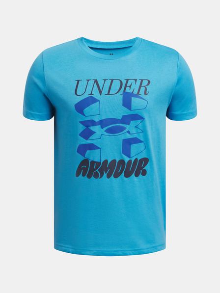 Under Armour Deška majica Under Armour UA B SPLIT BIG LOGO SS