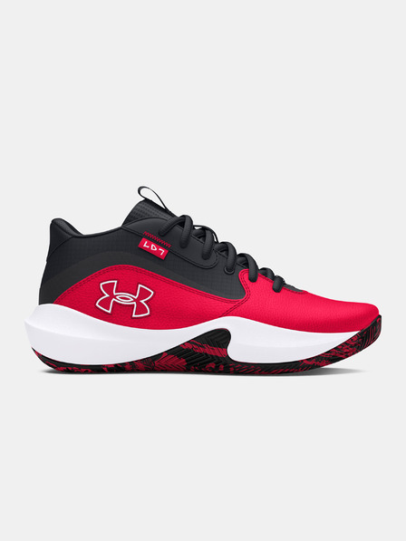 Under Armour Otroški unisex čevlji Under Armour UA GS Lockdown 7-RED