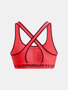 Under Armour Ženski nedrček  Under Armour Crossback Mid Bra-RED