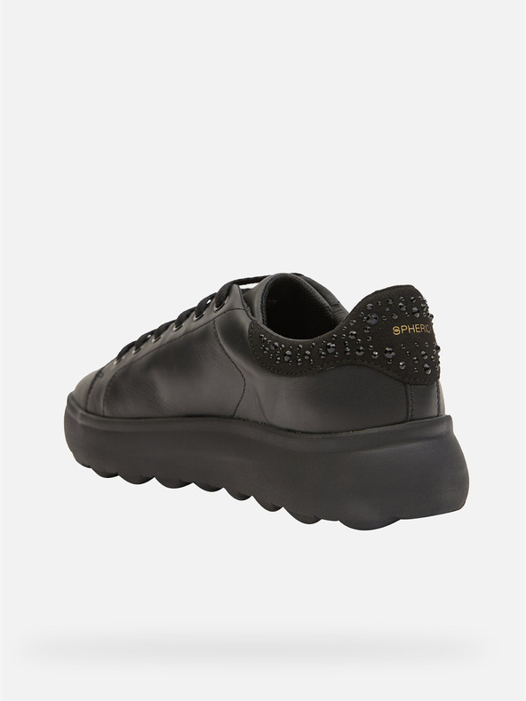 Geox Črne ženske superge Geox Spherica Ec4.1