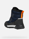 Geox Tmavo modrá chlapčenská zimná obuv Geox Trekkyup B Abx