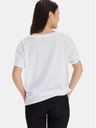 Sam 73 Bela ženska majica s potiskom SAM 73