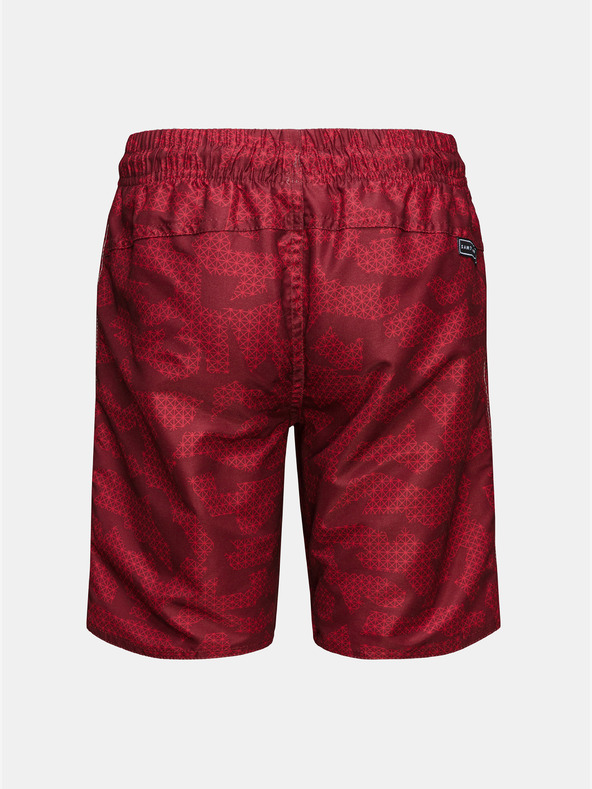 Sam 73 Rdeče fantovske vzorčaste kopalke SAM 73