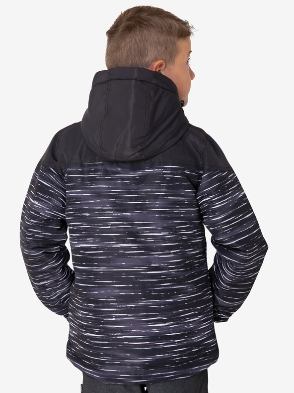 Sam 73 Črna deška zimska jakna s kapuco SAM 73 Luke