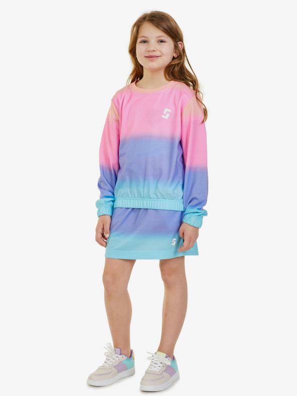 Sam 73 Roza dekliško črtasto krilo SAM 73 Abby