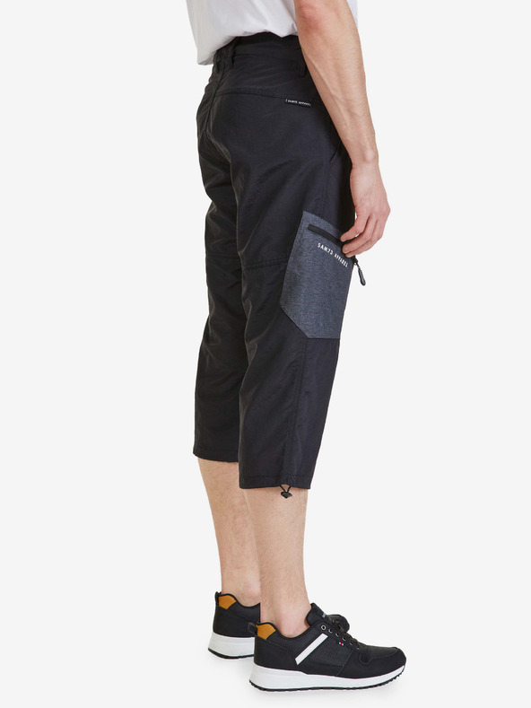 Sam 73 Črne moške kratke hlače SAM 73 Sanjay