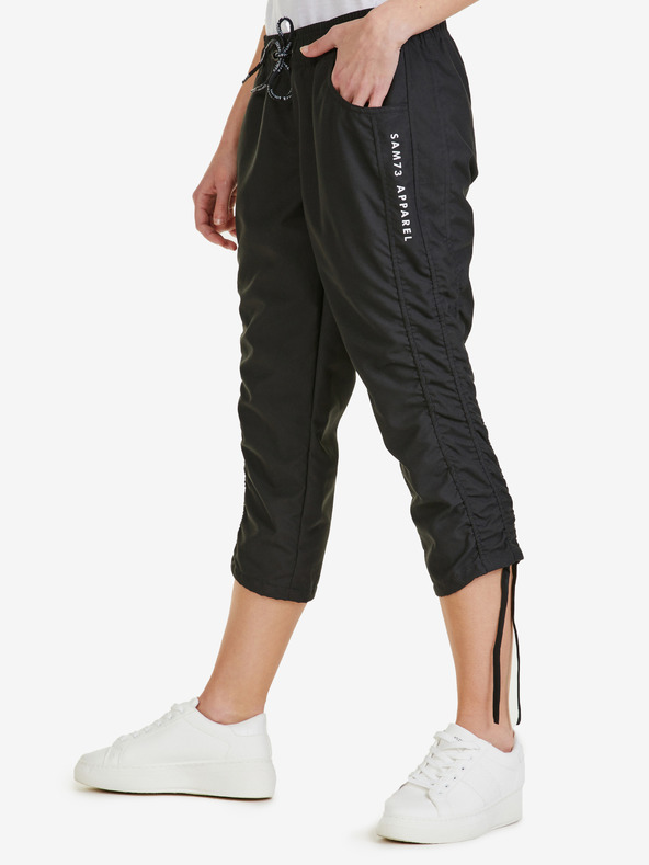 Sam 73 Črne ženske 3/4 hlače SAM 73 Cheryl