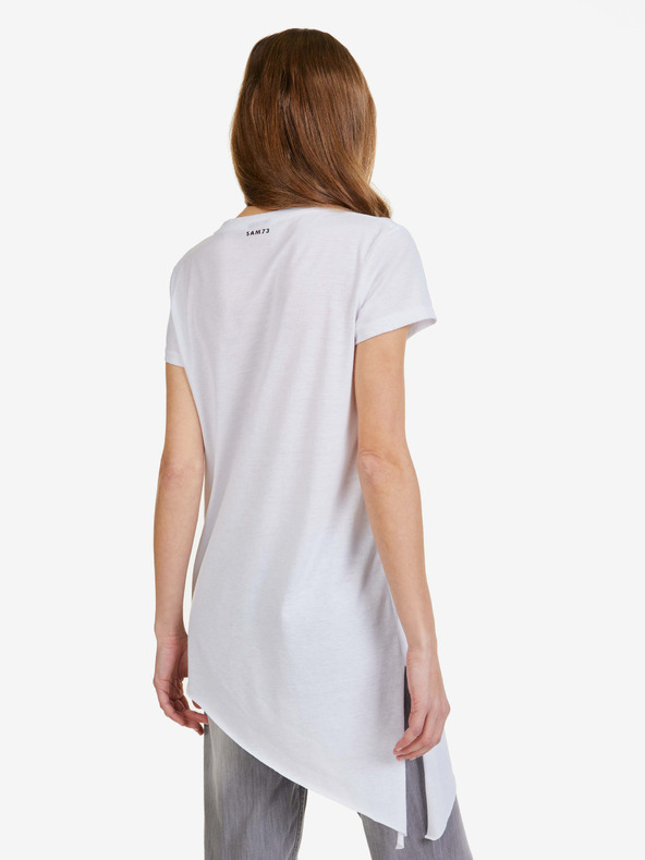 Sam 73 Bela ženska majica SAM 73 Doreen